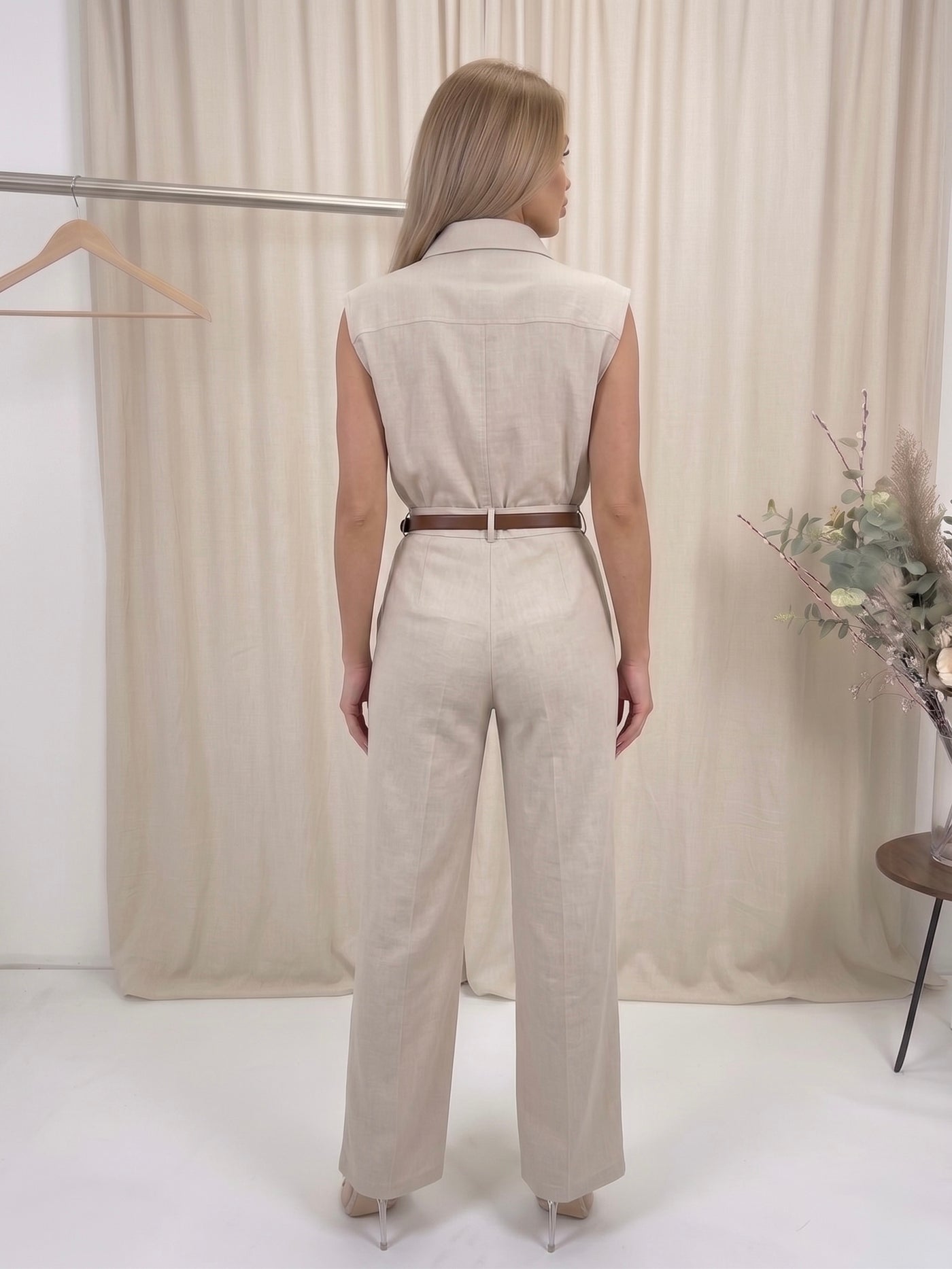 Safari Luxe Sleeveless Co-ord Set