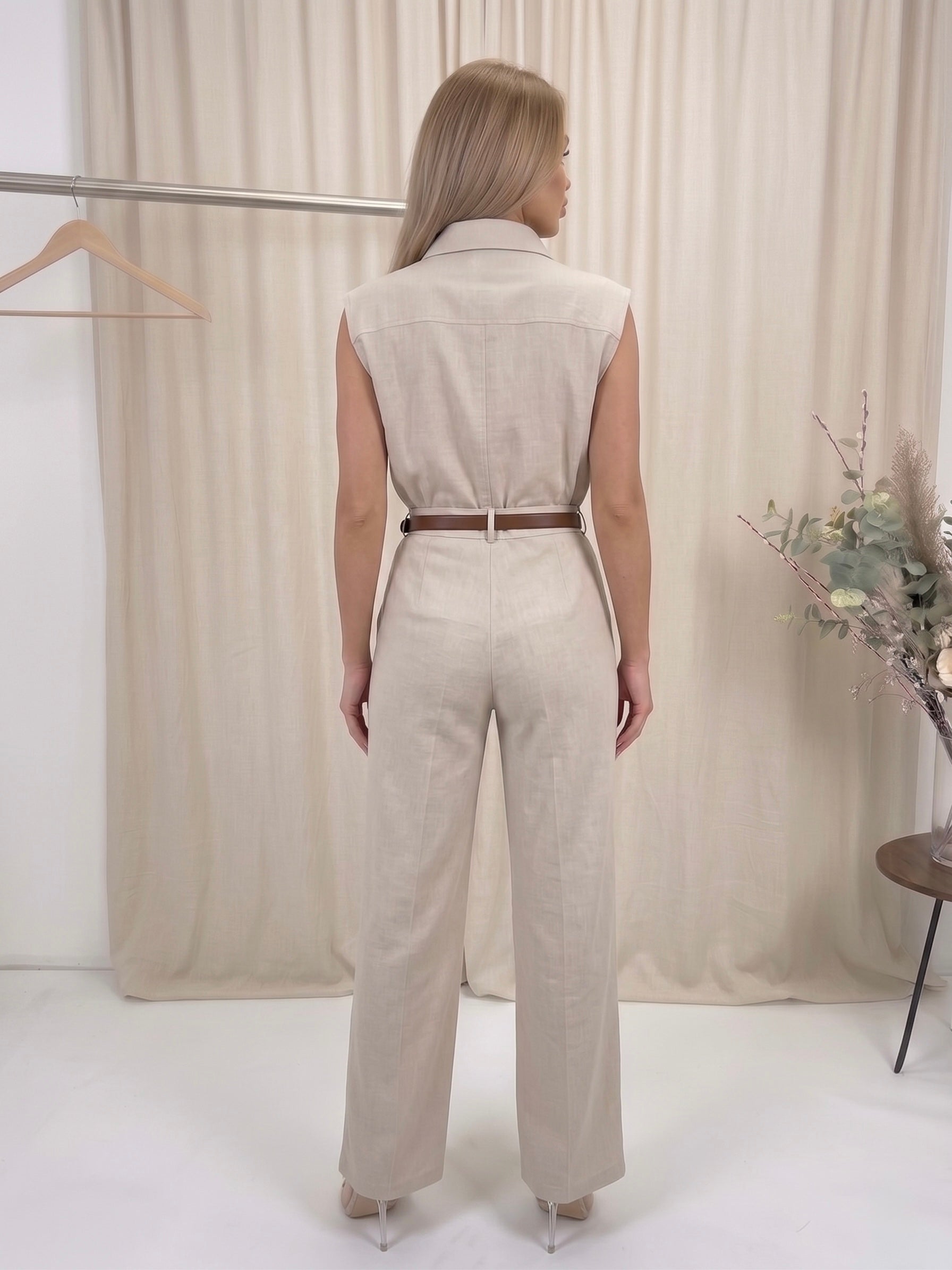 Safari Luxe Sleeveless Co-ord Set