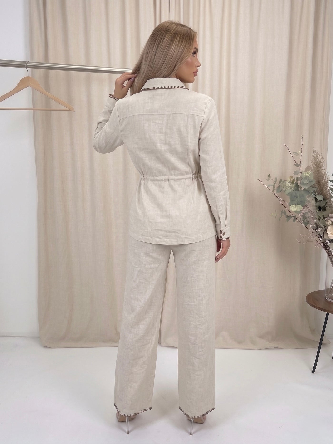 Aria Contrast Stitch Co-ord Set